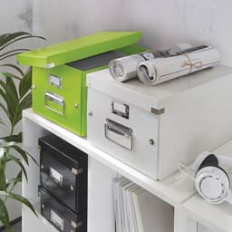 Lot de 6 Boîte de rangement modèle moyen Click & Store - vert - Leitz - Image 3