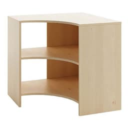Meuble d'angle intérieur 1 étagère bouleau - Image principale