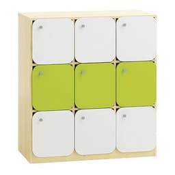 Meuble 9 cases avec portes - Image principale