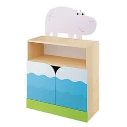 Meuble droit 2 portes - hippopotame - Image principale