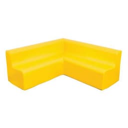 Banquette d'angle - jaune - Image principale