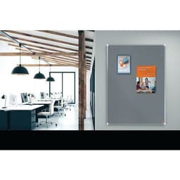 Tableau d'affichage en feutre - 1200x1200 mm - gris - Nobo - Image 2