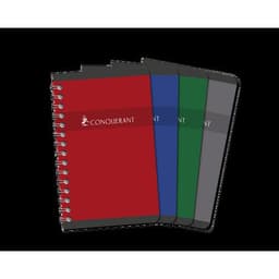 Carnet hélicoïdal 100 pages 9x14 cm NF 74 5x5 70g - Image principale