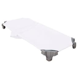 Drap sac de couchage blanc pour couchette maternelle - Image principale
