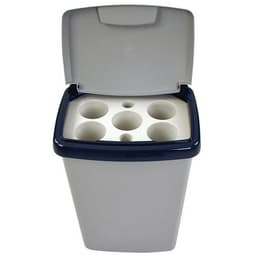 Collecteur de gobelet gris - 5 trous - 50 L - Image principale