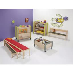 Rayonnage mat. Lili coloris corail - Image 2