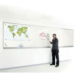 Tableau blanc Horizon 120x400 spécial vidéoprojecteur - e3 - 2 éléments H120xL200cm - Image principale