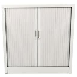Armoire basse à rideaux en kit - Largeur 100 cm - Manutan Expert - Image 2