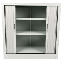 Armoire basse à rideaux en kit - Largeur 100 cm - Manutan Expert - Image 3