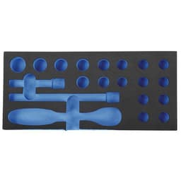 Module 1/3 vide pour 20 outils 1/2 - Manutan - Image 2