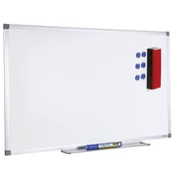 Tableau blanc en métal prélaqué magnétique et effaçable à sec. - Image 2
