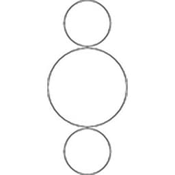 Table de réunion haute Easy Office pied métal Ø 60 cm plateau Blanc - Image 2