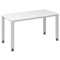 Bureau droit pieds carrés 140 cm - Hammerbacher - Image principale