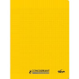 Cahier polypropylène 96 pages 90g seyes 24x32 cm  - jaune - Image principale