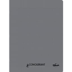 Cahier polypropylène 90g 96 pages seyes 24x32 cm - gris - Image principale