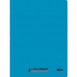 Cahier polypropylène 90g 96 pages seyes 24x32 cm - Turquoise - Image principale