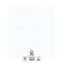 Cahier polypropylène 90g 96 pages seyes 24x32 cm - incolore - Image 3