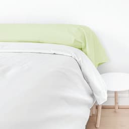 Taie de traversin 78 x 150 Polycoton Vert - Image 3