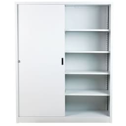 Armoire à monter porte coulissante - Haute - L 180 cm - Manutan Expert - Image 9