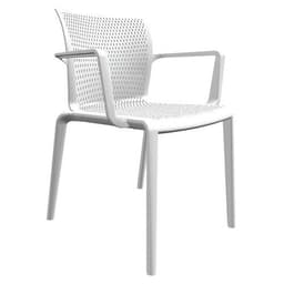 Lot de 4 fauteuils Docker blanc - Image principale
