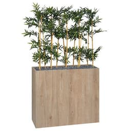 Jardinière bois BOSCO mobile Bambous - Image principale
