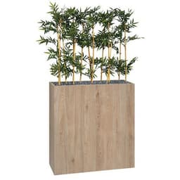 Jardinière bois BOSCO mobile Bambous - Image 2