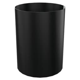 Corbeille à papier Métal 17 L Ø 25,5 cm Noir - Image principale