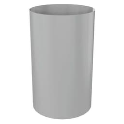 Corbeille à papier Métal 40 L Ø 32 cm Gris - Image principale