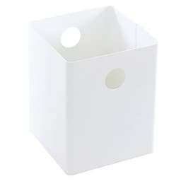 Corbeille à papier 17 L Steel Blanc - Image principale