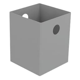 Corbeille à papier 17 L Steel Gris - Image principale