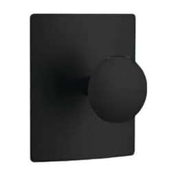 Patère MONTBAZON 1 tête magnétique Noir - Image principale