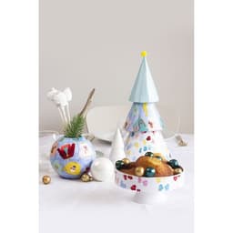 Sapin carton à décorer à la forme design - Image 2