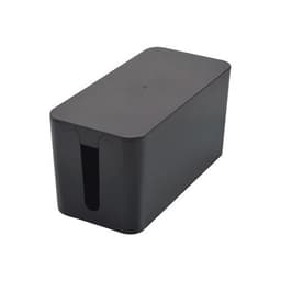 Petite boite cache multiprise noir pour rangement de câbles - Image principale