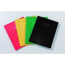 Protège cahier plastique 24x32 cm couleur opaque épaisseur: 20/100e - Vert - Image principale