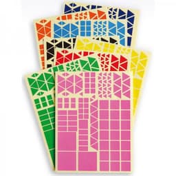 Gommettes géométriques - Lot de 5 pochettes - Image principale