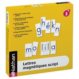 Lettres magnétiques script - Image principale