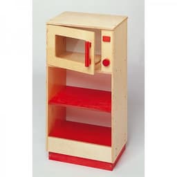 Four à micro-ondes rouge Modulaire - Image principale