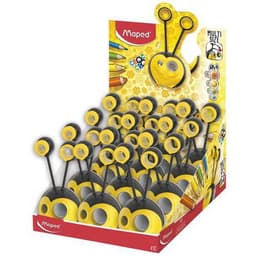 Taille crayon Croc Croc universel 2 trous + 2 adaptateurs - Image principale