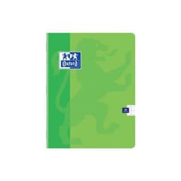OXFORD Cahier Color Life 17x22cm Grands Carreaux Seyès 48 Pages Agrafées Couverture Carte Coloris Assortis - Image principale