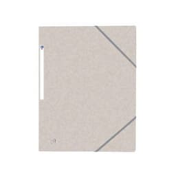 OXFORD Chemise 3 Rabats Top File + A4 avec Elastique Couverture Carte Beige - Image principale