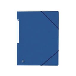OXFORD Chemise 3 Rabats Top File + A4 avec Elastique Couverture Carte Bleu - Image principale