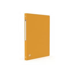 Classeur Memphis A4 Dos 20mm 4 Anneaux Ronds Couverture Polypro Jaune - Image principale