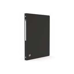 OXFORD Classeur Memphis A4 Dos 20mm 4 Anneaux Ronds Couverture Polypro Noir - Image principale