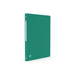 OXFORD Classeur Memphis A4 Dos 20mm 4 Anneaux Ronds Couverture Polypro Vert - Image principale