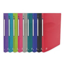 Classeur Osmose A4 Dos 20mm 4 Anneaux Ronds Couverture Polypro Coloris Assortis - Image principale