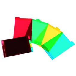 OXFORD Intercalaires A6 Paysage 4 Positions PVC Translucide Epaisseur 14/100ème Coloris Assortis - Image principale
