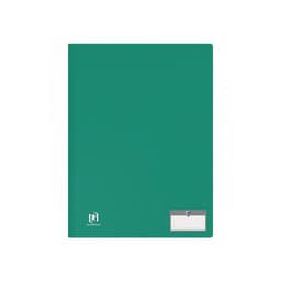 Protège-Documents Memphis A4 40 vues / 20 pochettes Couverture Polypro Vert - Image principale