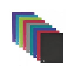 OXFORD Protège-Documents Osmose A4 40 vues / 20 pochettes Couverture Polypro Coloris Assortis - Image principale