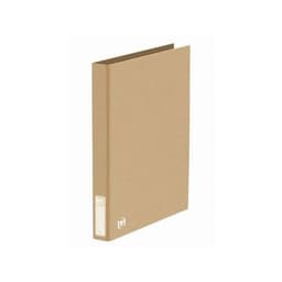 OXFORD Classeur Touareg A4 XL Dos 35mm 4 Anneaux en D Couverture Papier Kraft Beige Naturel - Image principale