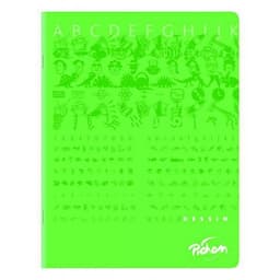 Cahier dessin albums maternelle 17 x 22 cm 16 pages 90g uni NF 40 - Image 3